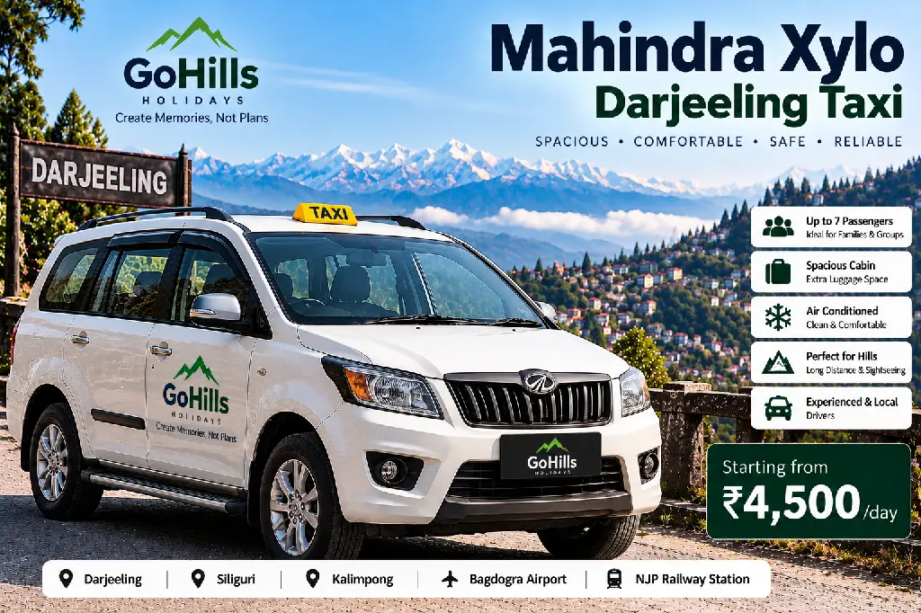 GoHills Mahindra Xylo Darjeeling Taxi.webp